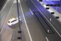 (VIDEO) Poglejte si posnetek: Obrnil na razcepu in po prehitevalnem pasu vozil v nasprotni smeri