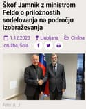 "Soroden pogled" na promocijo učiteljskega poklica: Zakaj sta se srečala šolski minister Felda in pomožni škof Jamnik?