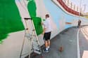 (FOTO) V Mariboru nastaja urbana galerija na prostem