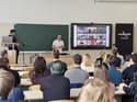 (FOTO) Madžarski astronavt na obisku v Sloveniji: Človeški poleti v vesolje združujejo narode in navdihujejo generacije