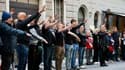 (FOTO in VIDEO) Neofašisti v Trstu salutirali v čast Almerigu Grilzu, napadli so tudi protestnike