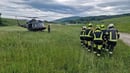 (FOTO) Vozila po levem pasu in trčila v vozili, ki sta pravilno pripeljali nasproti, posredovati je moral helikopter