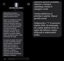 Policija opozarja: Lažni SMS-i "prometne policije" Mariborčane že stali več tisoč evrov