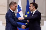 Premier Golob se vrača v Slovenijo, na vrhu EU ga bo zastopal Macron