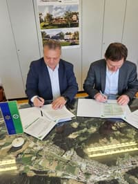 V Mislinji podpisali pogodbo za gradnjo novega vrtca