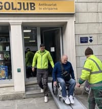 Zvonci in rampe za lažji dostop do lokalov v celjskem mestnem jedru