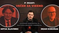 (VIDEO) Večer za vikend: Rektorsko soočenje ali kakšno mariborsko univerzo obljubljata Korošak in Slavinec