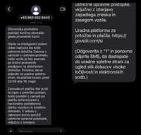 Policija opozarja: Lažni SMS-i "prometne policije" Mariborčane že stali več tisoč evrov