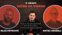 (VIDEO) Večer za vikend: Kampanja kot politični triler. Je Janševa naveza z Izraelci obrnila karte v kampanji?