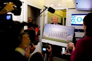 Trump razkril: Ameriška vojska gradi ogromen kompleks pod Belo hišo