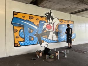 (FOTO in VIDEO) Podvoz Sokolska postal urbana galerija: Poglejte te nove grafite v mestu!