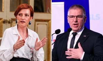 Zaradi interventnega zakona in kondomov počilo med Vrečko in Lotričem: Kakšen nivo komuniciranja pa je zdaj to?