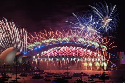 Tradicija ostaja. Veličasten ognjemet v Sydneyju.&nbsp;
