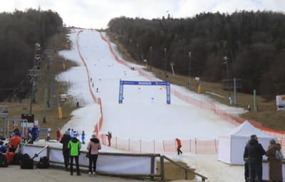 Smučarska tekmovanja na Snežnem stadionu: Kot da je na Pohorju Zlata lisica

