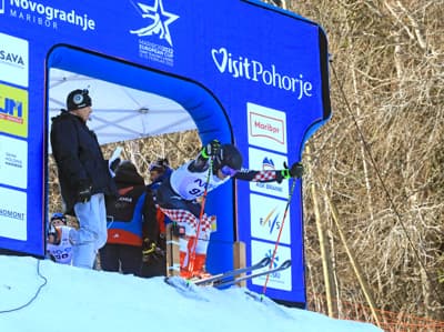 Smučarska tekmovanja na Snežnem stadionu: Kot da je na Pohorju Zlata lisica
