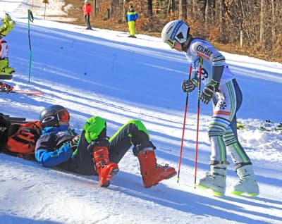Smučarska tekmovanja na Snežnem stadionu: Kot da je na Pohorju Zlata lisica
