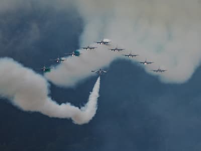 Moto letošnjega Air Power 2019 je bil "Wir fliegen auf Österreich" (Ljubimo Avstrijo) 