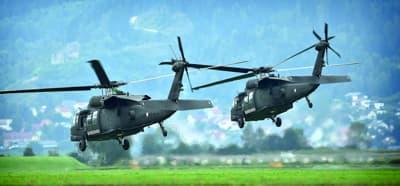 Helikopterja Black Hawk