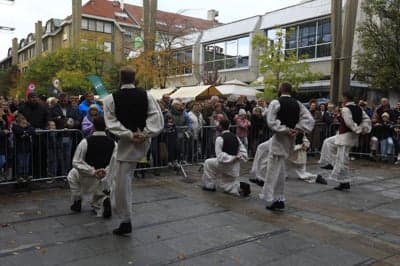 (GALERIJA) Mošta ni več, samo še vino! Takšno je vzdušje na največjem martinovanju v državi