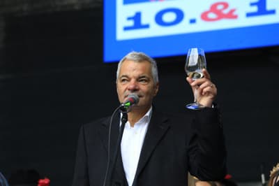 (GALERIJA) Mošta ni več, samo še vino! Takšno je vzdušje na največjem martinovanju v državi