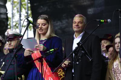 (GALERIJA) Mošta ni več, samo še vino! Takšno je vzdušje na največjem martinovanju v državi