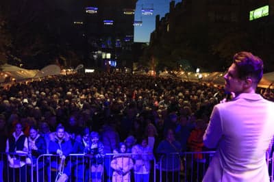 (GALERIJA) Mošta ni več, samo še vino! Takšno je vzdušje na največjem martinovanju v državi