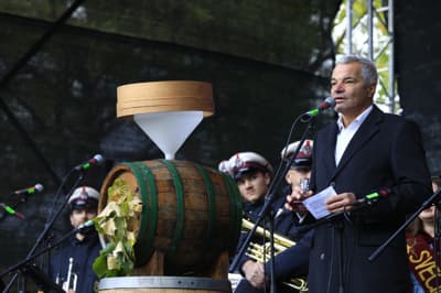 (GALERIJA) Mošta ni več, samo še vino! Takšno je vzdušje na največjem martinovanju v državi