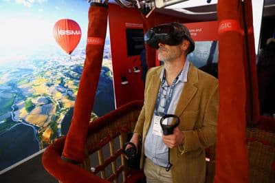 Virtualno letenje z balonom. 