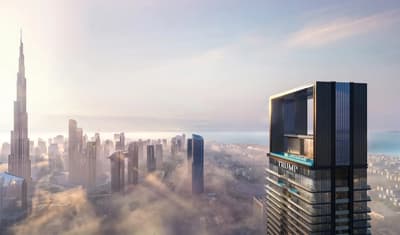 (FOTO) Ambiciozen načrt: Trumpov stolp v Dubaju bo imel najvišji neskončni bazen