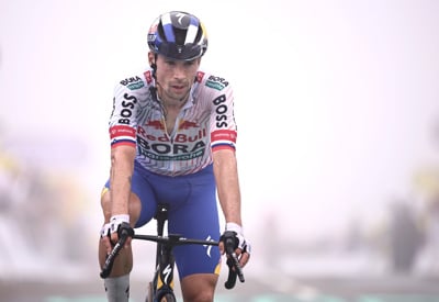 Francoz Paul Seixas najhitrejši na kronometru, Roglič četrti