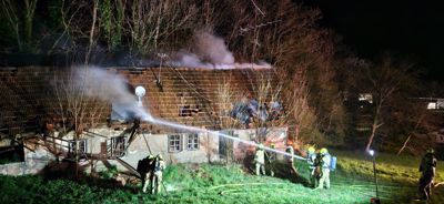 (FOTO) V Gornji Radgoni zagorela starejša hiša