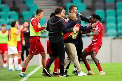 (FOTO) Če je natančen, je tudi en strel dovolj: Aluminij v finale pokala Slovenije