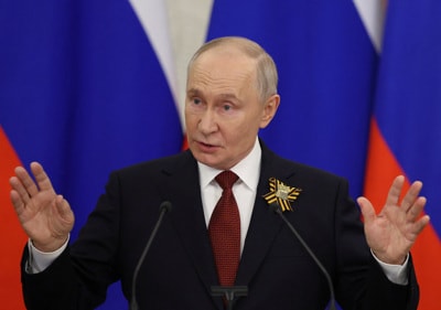 Putin: Vojna v Ukrajini se bliža koncu
