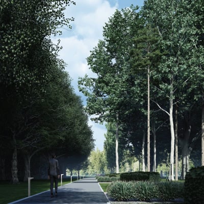 (FOTO) Tako bo po prenovi videti Spominski park Dobrava
