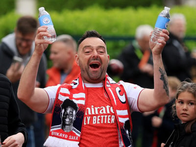 Arsenal po remiju Manchester Cityja do naslova angleškega prvaka