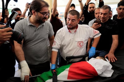 Izraelski vojaki ubili palestinskega dojenčka in ranili starše