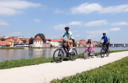 (FOTO) Za kolesarje 5,5 milijona evrov: Maribor načrtuje novo kolesarsko povezavo ob Dravi