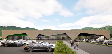 (FOTO) Tako bo videti nov nakupovalni park ob Streliški cesti v Mariboru