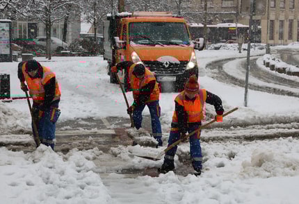 (FOTO) Nigrad pojasnjuje, zakaj posipna sol ni uspešno stopila novozapadlega snega