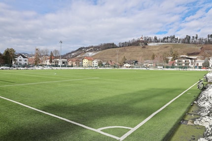 Prenova nogometnih igrišč Partizan v Ljudskem vrtu vse bližje