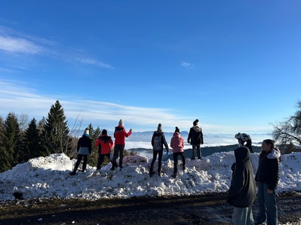 (FOTO) Poleg logike so nadarjeni otroci na Pohorju doživeli pravo zimsko počitniško pravljico