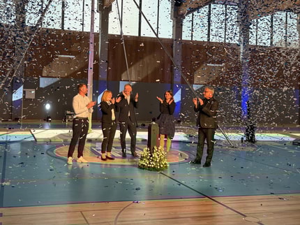 (FOTO) Nova dvorana v Slovenj Gradcu: Večmilijonski projekt države, občina prispevala le 120 tisoč evrov