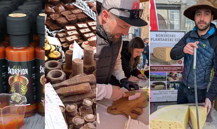 (FOTO) V mariborski dnevni sobi poleg čilijev in čokolade letos tudi delikatesa