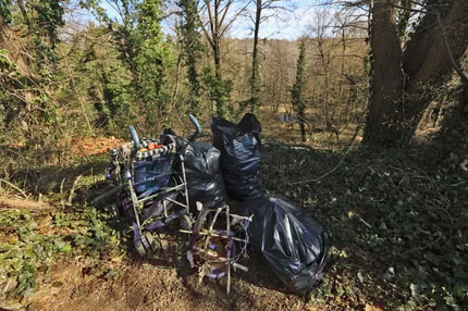 Naj smrdi gozdu: "To so kupi smeti, odvrženi v mojem gozdu, tu v bližini"