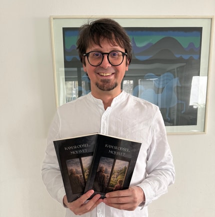 Slovenjgradčan Urban Klančnik z novim protivojnim romanom