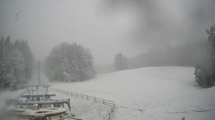 Zima se je vrnila, Pohorje znova pod snegom