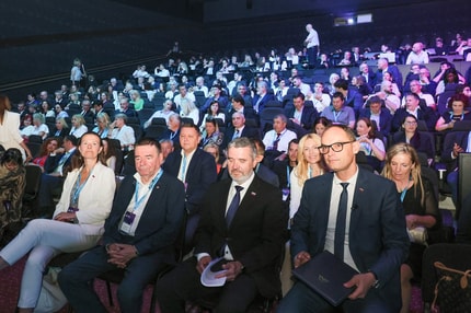 Globalni forum v Mariboru: Gospodarstveniki in športniki z roko v roki