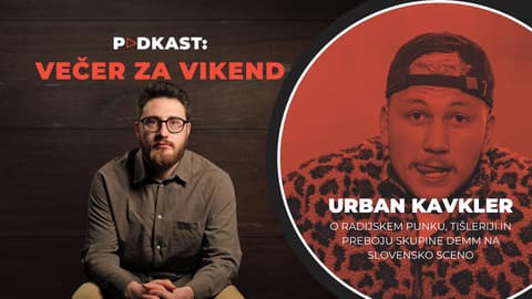 (VIDEO) Večer za vikend z Urbanom Kavklerjem, DEMM: "Pod odrom imamo lepe punce in zašvicane 40-letnike"