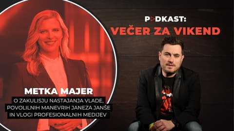 (VIDEO) Večer za vikend z Metko Majer: Kako smo stresne volitve preživeli mediji in kako politika