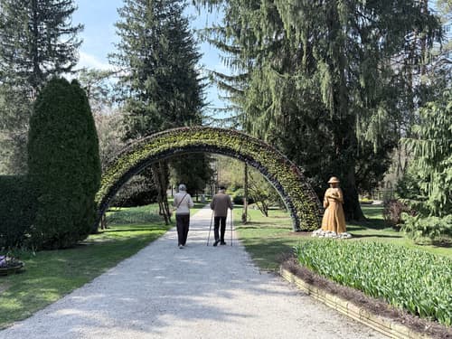 (FOTO) Pomlad znova zacvetela v Mozirskem gaju. Kaj vse je in bo na ogled?